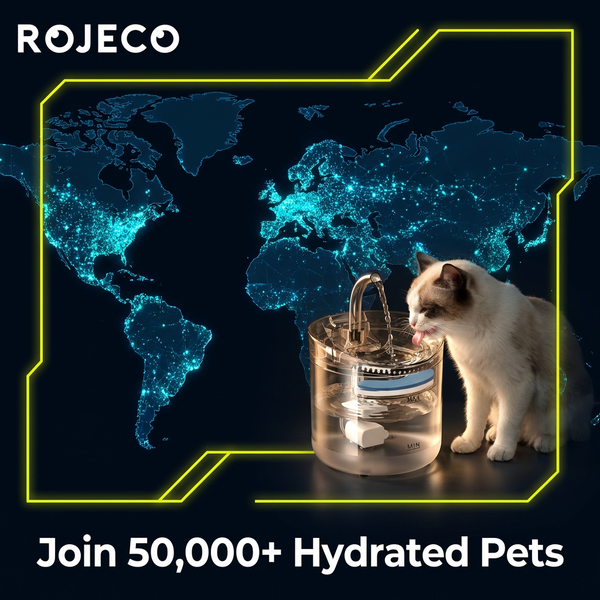 Automatic Pet Water Fountain - Smart Sensor Drinking Fountain
