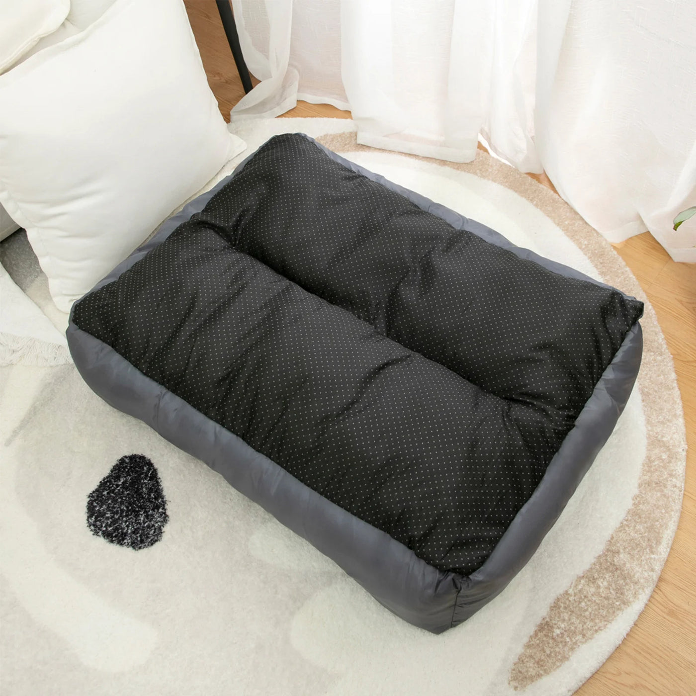 Cozy Dog Sofa Bed - Plush Cushion Basket for Dogs