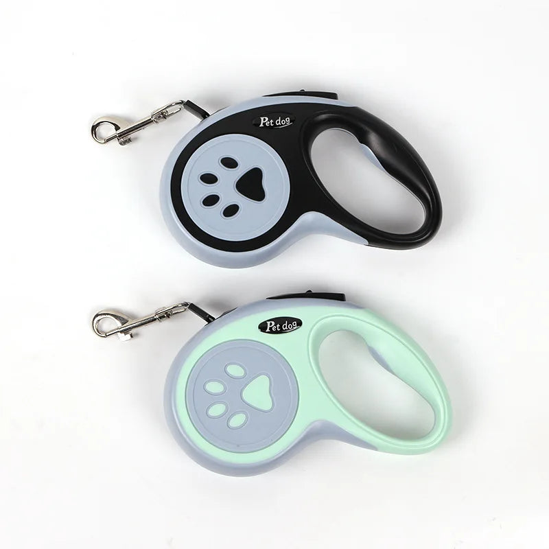 Retractable Dog Leash - 3m/5m Nylon Walking Lead for Small Pets