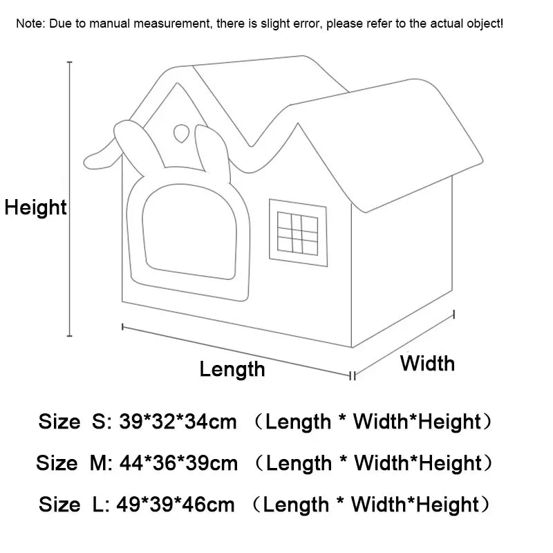 Foldable Cave Bed -  House For All