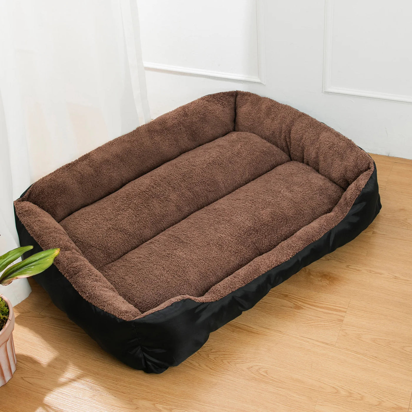Cozy Dog Sofa Bed - Plush Cushion Basket for Dogs