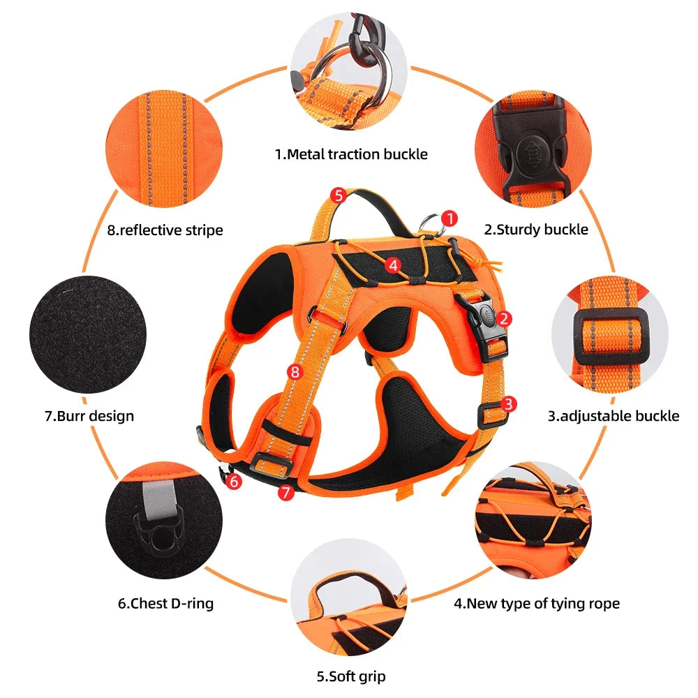 Reflective No-Pull Harness