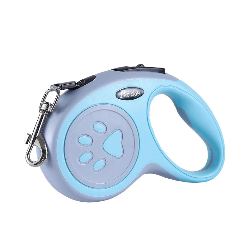 Retractable Dog Leash - 3m/5m Nylon Walking Lead for Small Pets